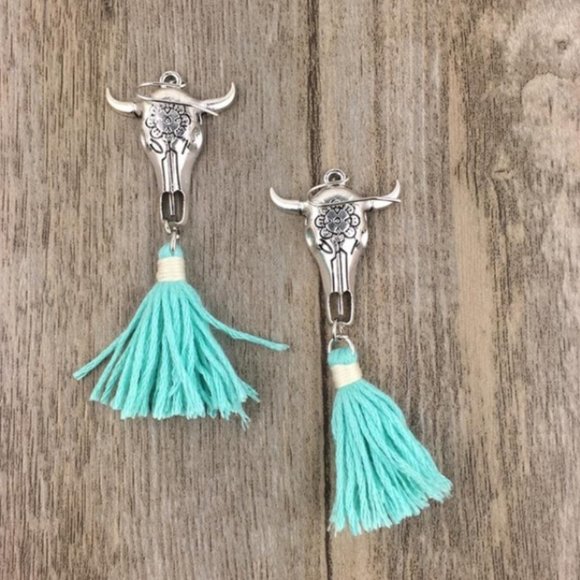 Tassel Earrings - Picture 3 of 3